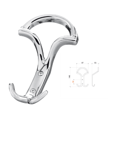 Appendiabiti Cosmov: Design, Qualità e Funzionalità -  Finitura Satinata CV021200042